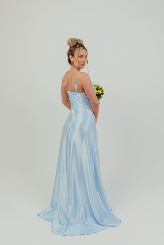 Cowl neck 2.0  Satin Dress
