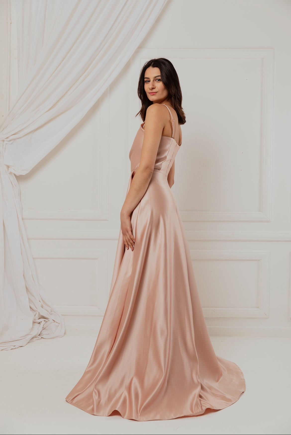 Soft pink princess dress