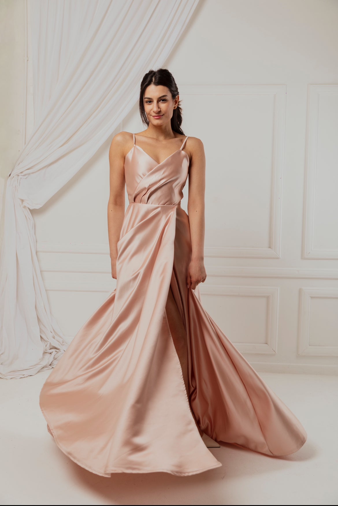 Soft pink princess dress