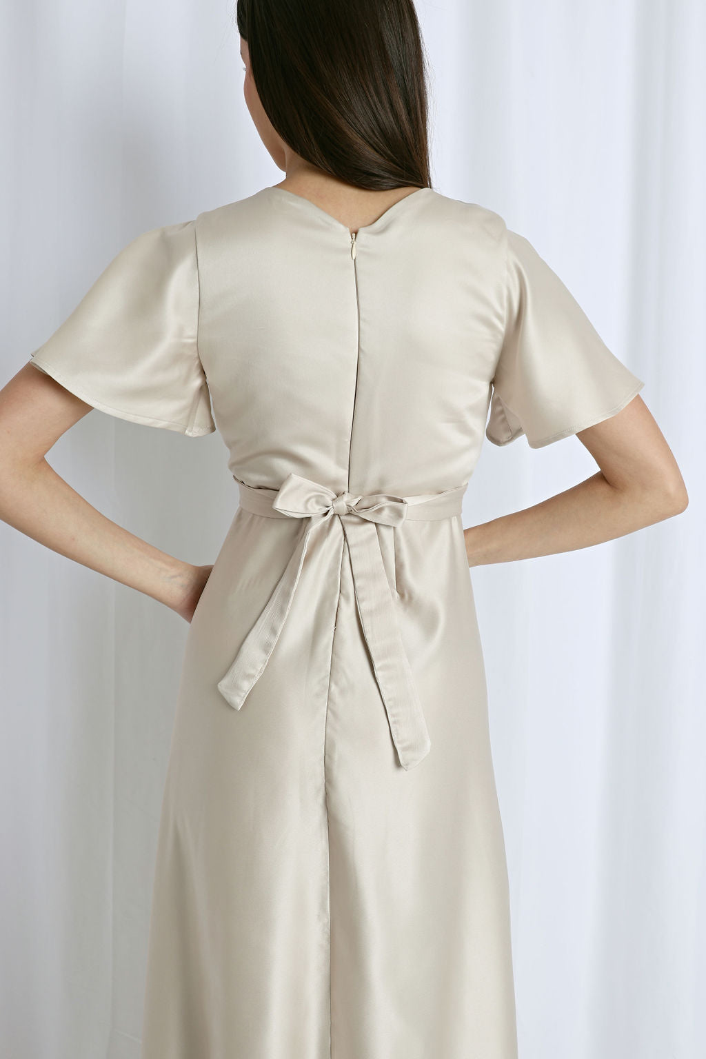 Dreamy full length A line dress