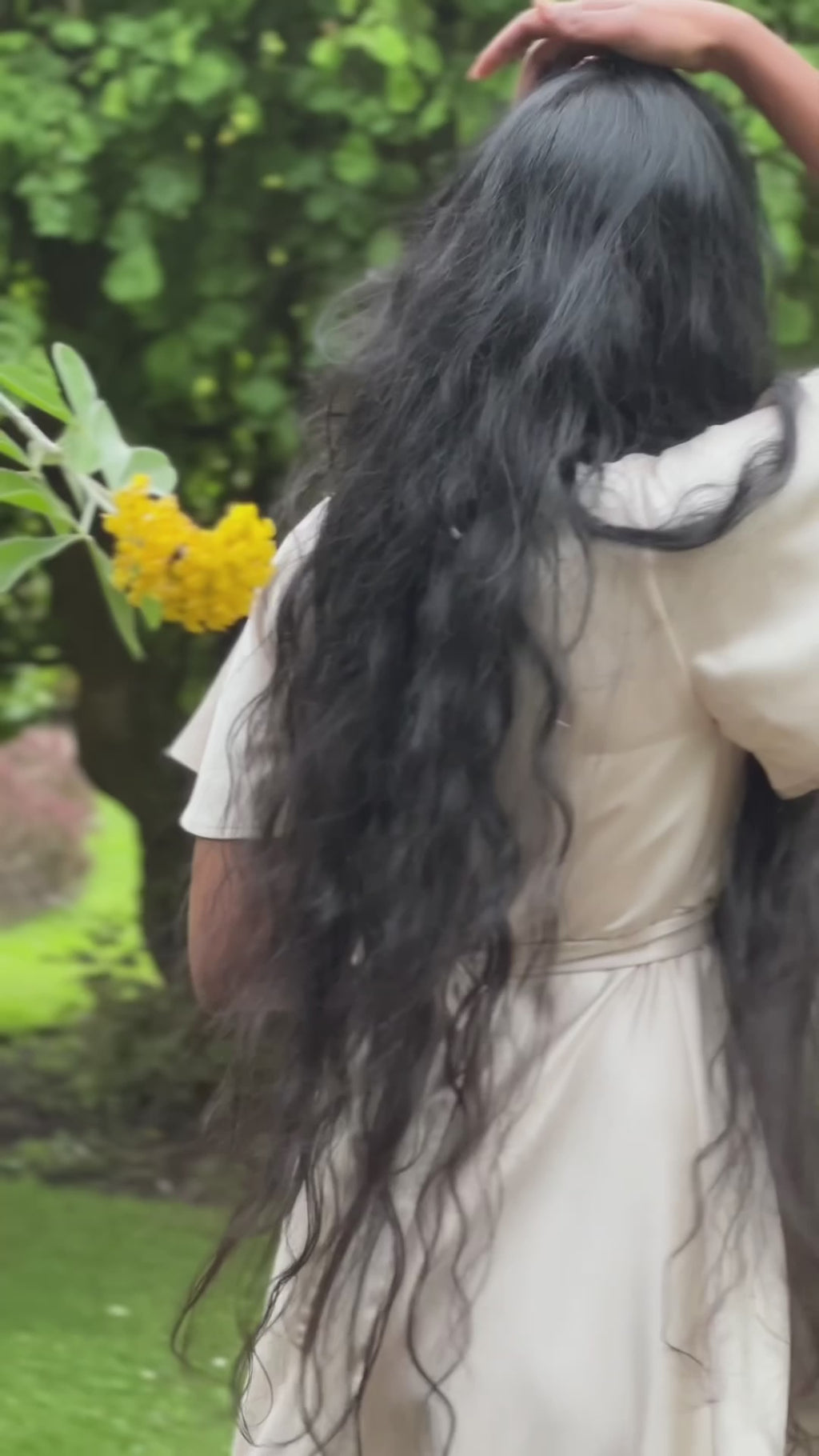 Dreamy full length A line dress