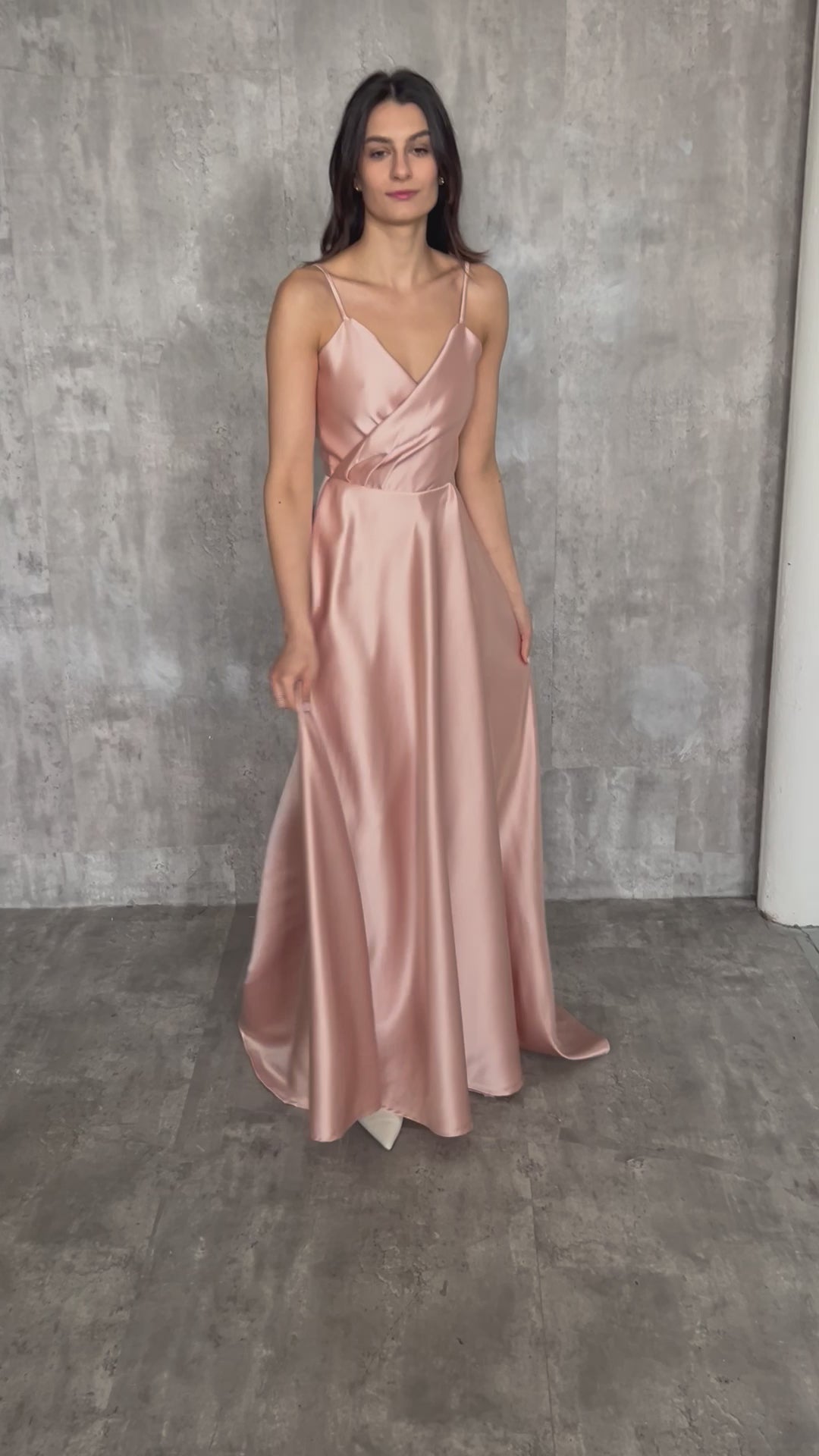 Soft pink princess dress